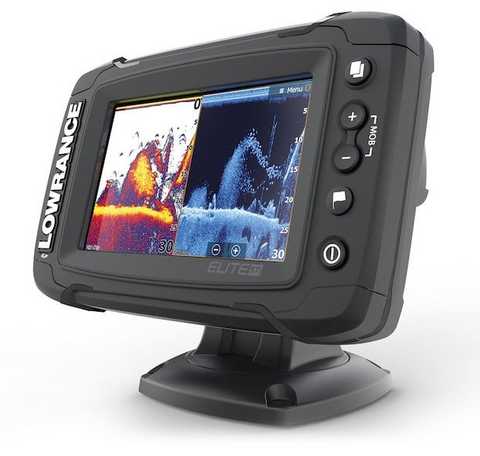 Lowrance Elite-5 Ti Totalscan Fish Finder, 5-in