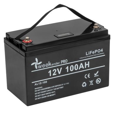 Weekender PRO LiFePO4 100Ah 12V литий-ферумный аккумулятор