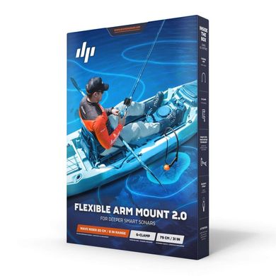 Универсальное гибкое крепление для эхолота Deeper Flexible Arm Mount 2.0