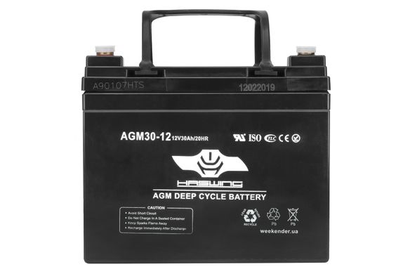 Haswing 30Ah 12V AGM аккумулятор