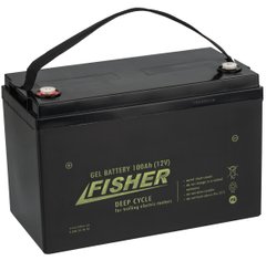 Fisher 100Ah 12V гелевий акумулятор