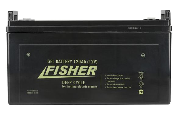 Fisher 120Ah 12V гелевий акумулятор