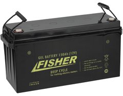 Fisher 150Ah 12V гелевий акумулятор