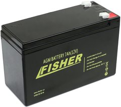 Fisher 7Ah 12V AGM аккумулятор