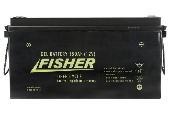 Fisher 150Ah 12V гелевый аккумулятор