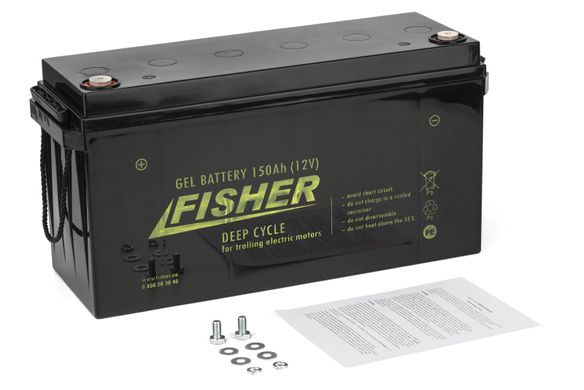 Fisher 150Ah 12V гелевый аккумулятор