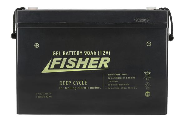 Fisher 90Ah 12V гелевий акумулятор