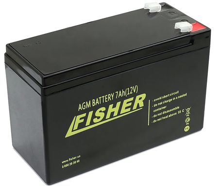 Fisher 7Ah 12V гелевый аккумулятор