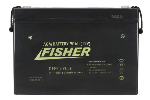 Fisher 90Ah 12V AGM аккумулятор