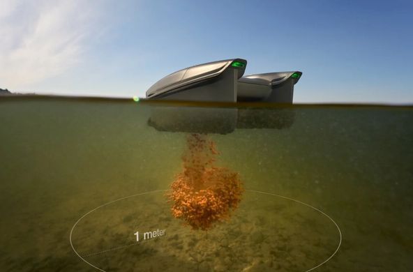 Кораблик для прикормки Deeper Spark Bait Boat