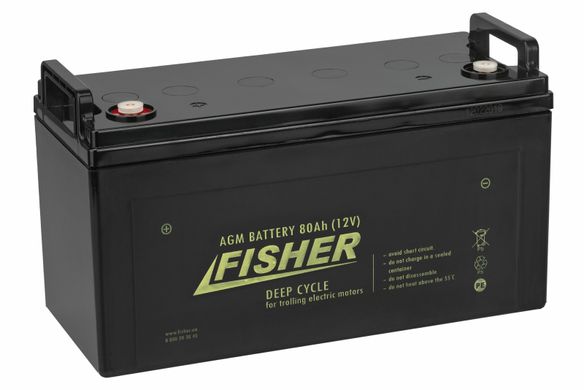 Fisher 80Ah 12V AGM аккумулятор