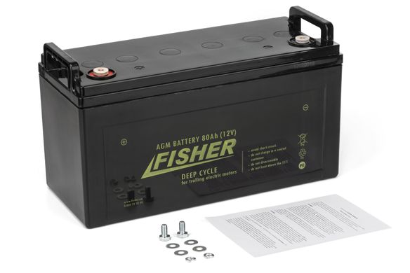 Fisher 80Ah 12V AGM аккумулятор