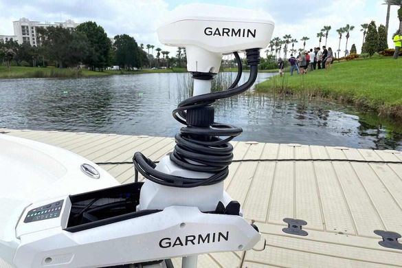 Garmin Force Kraken 63” човновий електромотор без датчика, білий