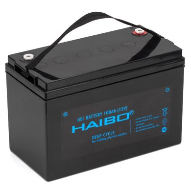 Haibo 100Ah 12V гелевий акумулятор