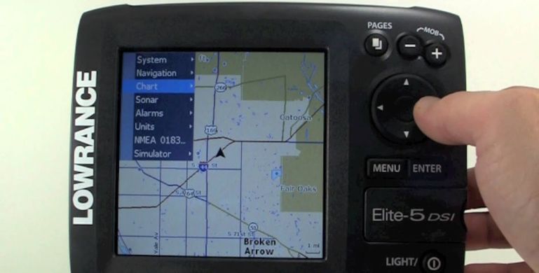 Ехолот Lowrance Elite 5 DSI