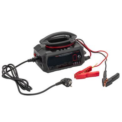 Зарядное устройство HT-RC 30A Multi Voltage Car Charger 6V/12V/24V Full Automatic Battery Charger for Car Auto Moto LiFePo4 Lead Acid AGM Puls Repair (HT-RC C30A)