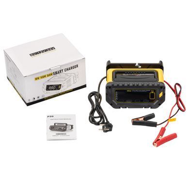 Зарядний пристрій HT-RC 26A Smart Battery Charger for Cars Motorcycles 12V/25A 24V/13A 7-Stage Automatic 240W AC Port PD for PB LiFePO4 Lead-Acid (HT-RC C26A)