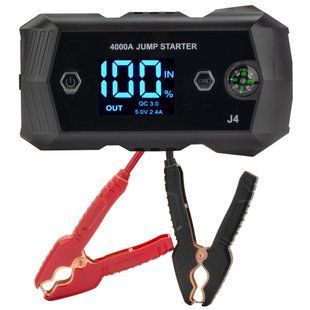 Зарядное устройство HT-RC Car Jumper 10 000 mAh Power-Bank-4000A (J4 JUMP STARTER)