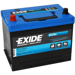 Exide Dual ER 350 80Ah аккумулятор