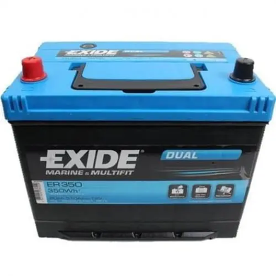 Exide Dual ER 350 80Ah акумулятор