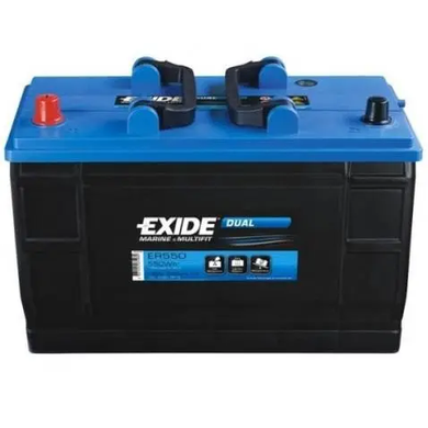 Exide Dual ER 550 115Ah акумулятор