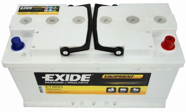 Exide Equipment ET 650 100Ah аккумулятор